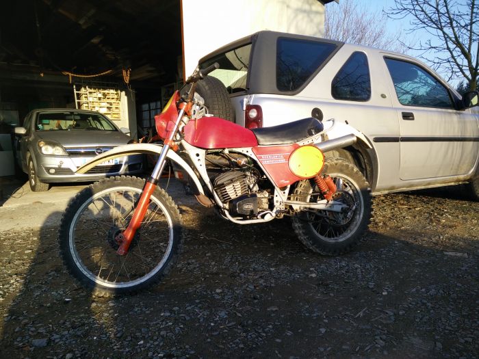 restauration tx 150 1978 évolution